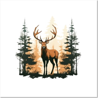 Deer Lover Posters and Art